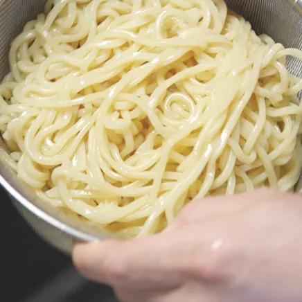 麺の写真です。