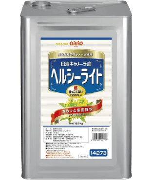 日清キャノーラ油 ヘルシーライト 16.5kg缶