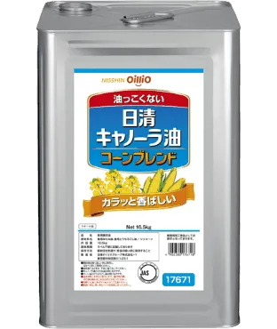 日清キャノーラ油 コーンブレンド 16.5㎏缶