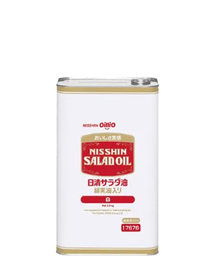 日清サラダ油 白綿実油入り 3kｇ缶