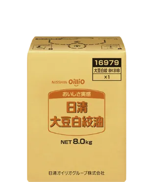 日清大豆白絞油 8kgBIB
