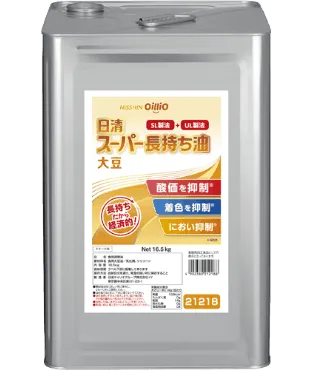 日清 スーパー長持ち油 大豆 16.5kg缶